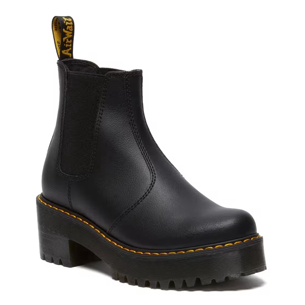 Dr. Martens Black Chunky Ankle Boots